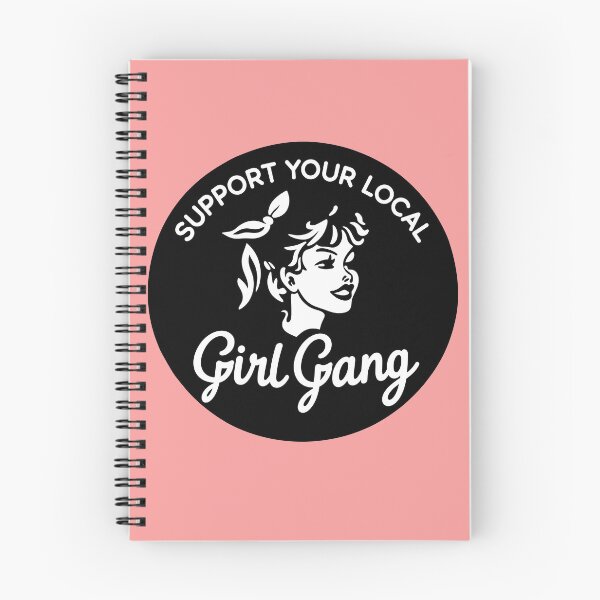 Item preview, support your local girl gang designed and sold by NoThoughtsCat.