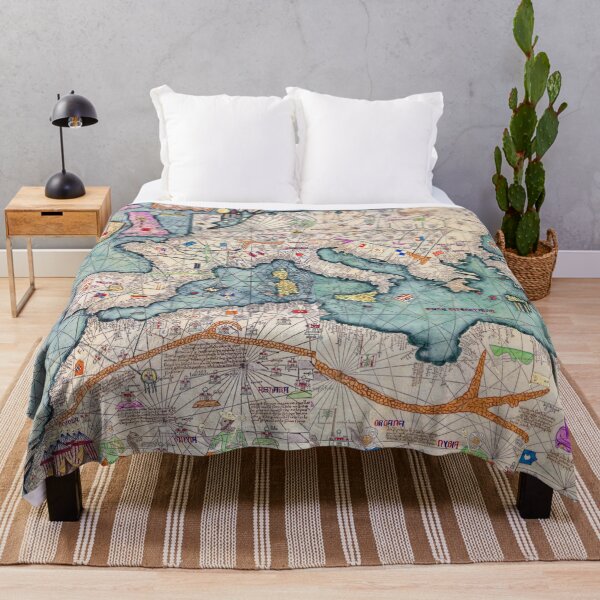 Item preview, old map of the Mediterranean region designed and sold by Calimax61.