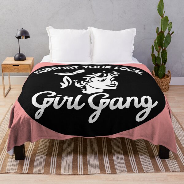 Item preview, support your local girl gang designed and sold by NoThoughtsCat.