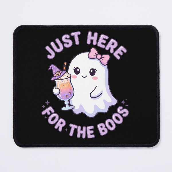 Item preview, Just Here For The Boos Cute Halloween Ghost designed and sold by TontikDesign.
