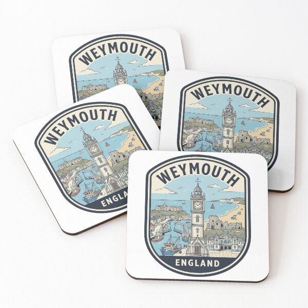 Item preview, Weymouth England Vintage Coastal Travel Badge designed and sold by k3rstman1.