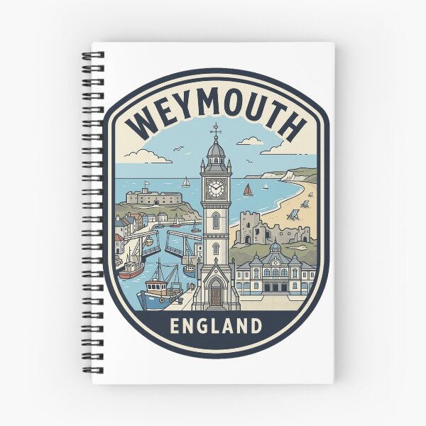 Item preview, Weymouth England Vintage Coastal Travel Badge designed and sold by k3rstman1.
