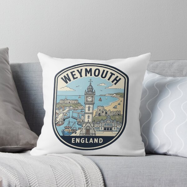 Item preview, Weymouth England Vintage Coastal Travel Badge designed and sold by k3rstman1.