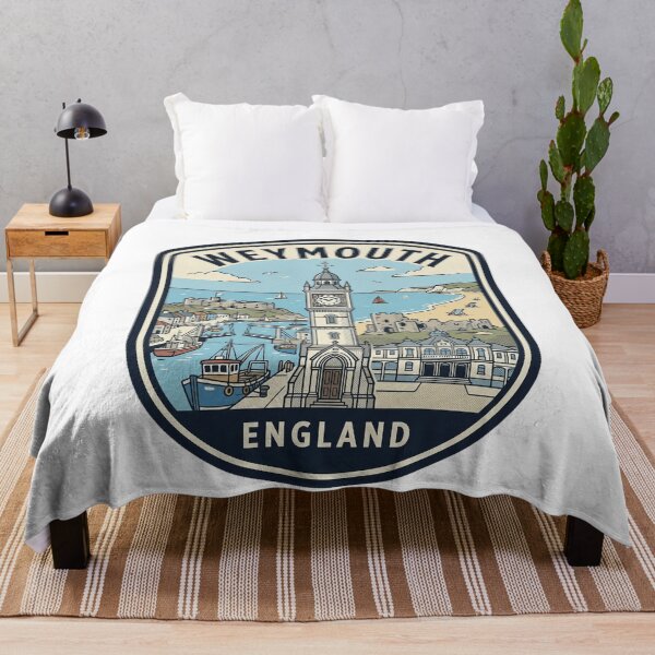 Item preview, Weymouth England Vintage Coastal Travel Badge designed and sold by k3rstman1.