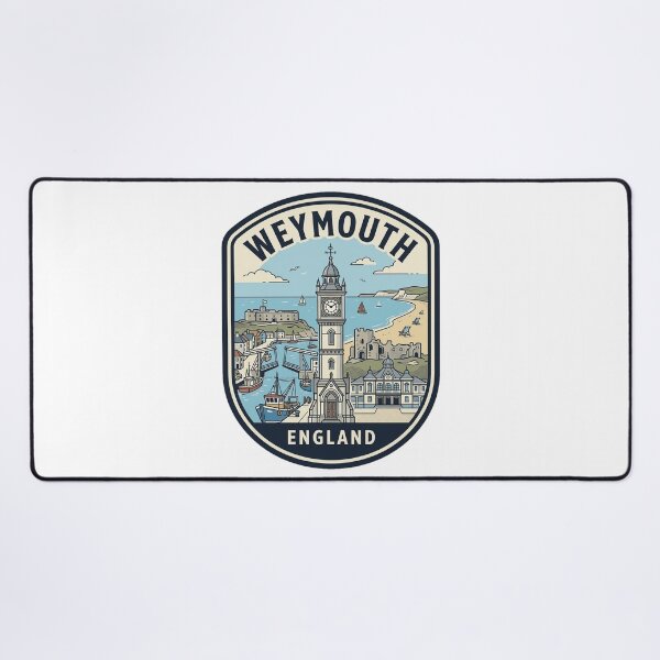 Item preview, Weymouth England Vintage Coastal Travel Badge designed and sold by k3rstman1.