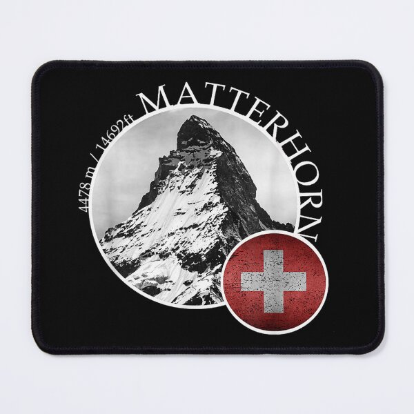 Item preview, Zermatt Matterhorn Mountain Switzerland Flag designed and sold by goombi-creative.