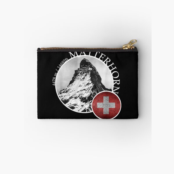 Item preview, Zermatt Matterhorn Mountain Switzerland Flag designed and sold by goombi-creative.