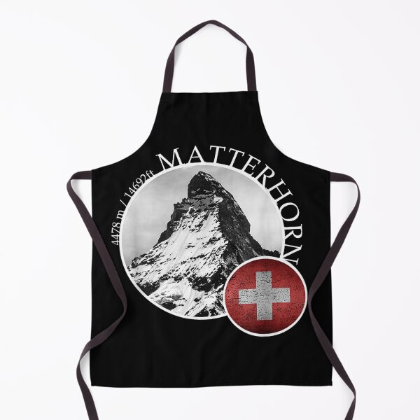 Item preview, Zermatt Matterhorn Mountain Switzerland Flag designed and sold by goombi-creative.