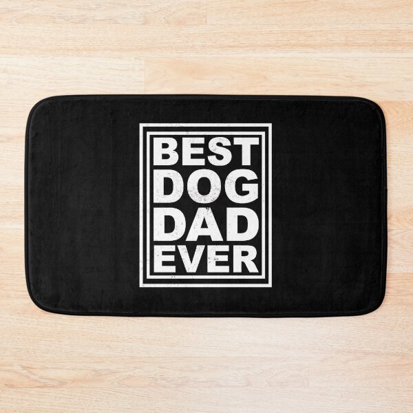 Item preview, BEST DOG DAD EVER distressed typography designed and sold by GiaoCalonas.