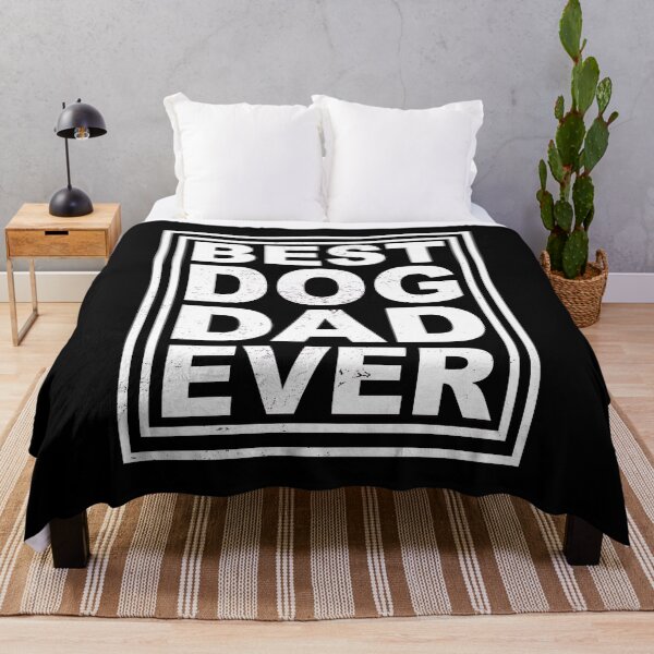 Item preview, BEST DOG DAD EVER distressed typography designed and sold by GiaoCalonas.
