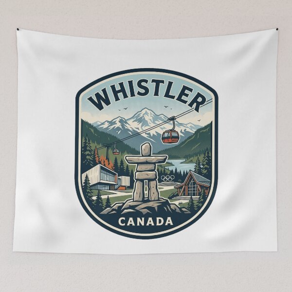 Item preview, Whistler British Columbia Canada Mountain Adventure designed and sold by k3rstman1.