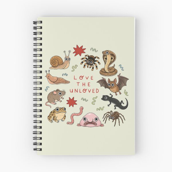 Item preview, Love The Unloved Retro Insect Snake Bat Frog Snail Funny Animal Cute Goth Animal 2 designed and sold by modoodles357.