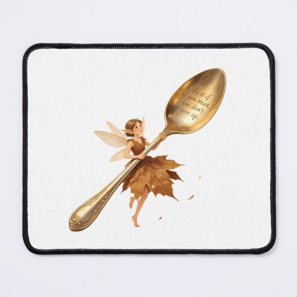 Item preview, Rest If You Must But Don't Give Up — Golden Spoon Fairy designed and sold by Bondingbonding.