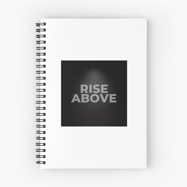 Item preview, Rise Above Motivational Sticker designed and sold by Hustlingminds.