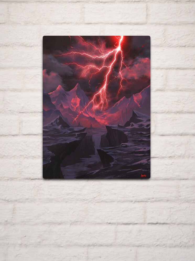 ETB PLAYMAT ART MASTERS - Lightning Bolt by Phil Stone