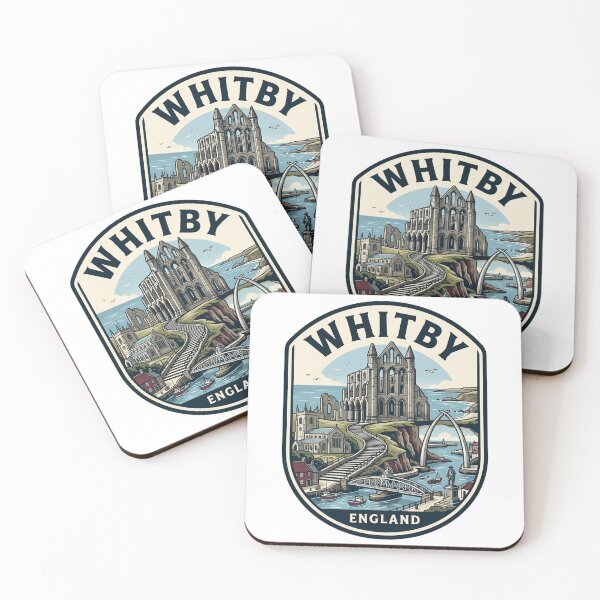 Item preview, Whitby England Abbey Coastal Travel Badge designed and sold by k3rstman1.