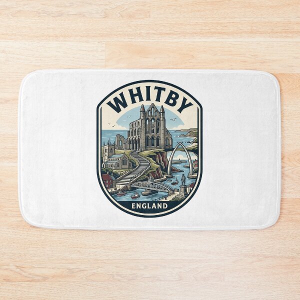 Item preview, Whitby England Abbey Coastal Travel Badge designed and sold by k3rstman1.