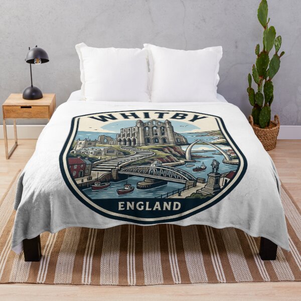 Item preview, Whitby England Abbey Coastal Travel Badge designed and sold by k3rstman1.