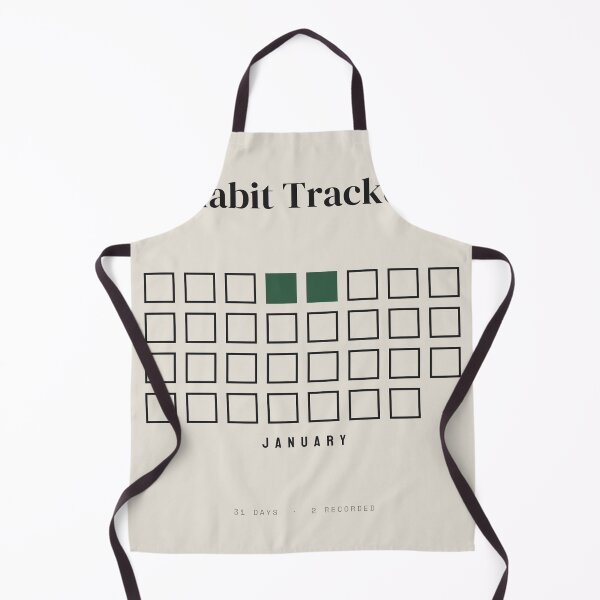 Item preview, Habit Tracker January Two Days Filled designed and sold by besiwashere.