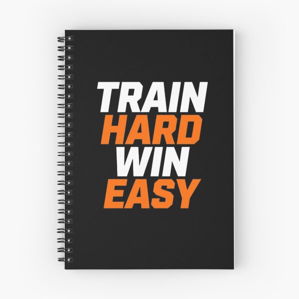 Item preview, Train Hard Win Easy designed and sold by Donnerdive.