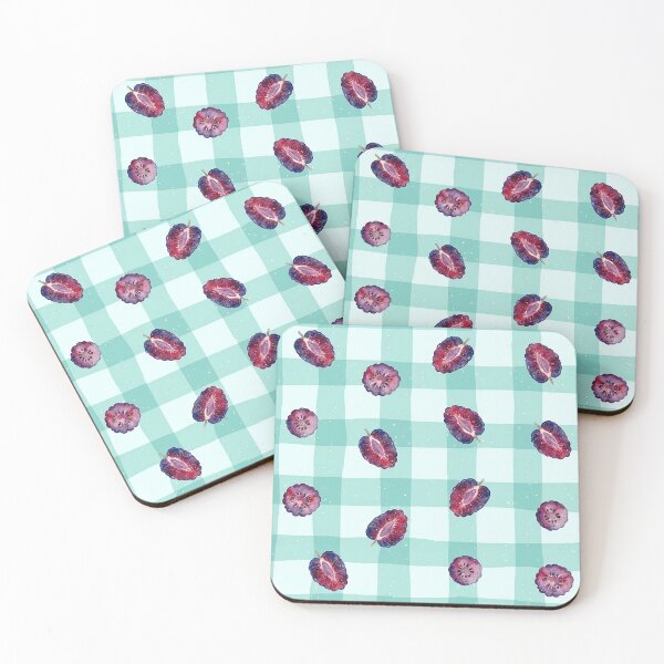 Item preview, pattern berry aesthetic checkerboard designed and sold by tampansgang.