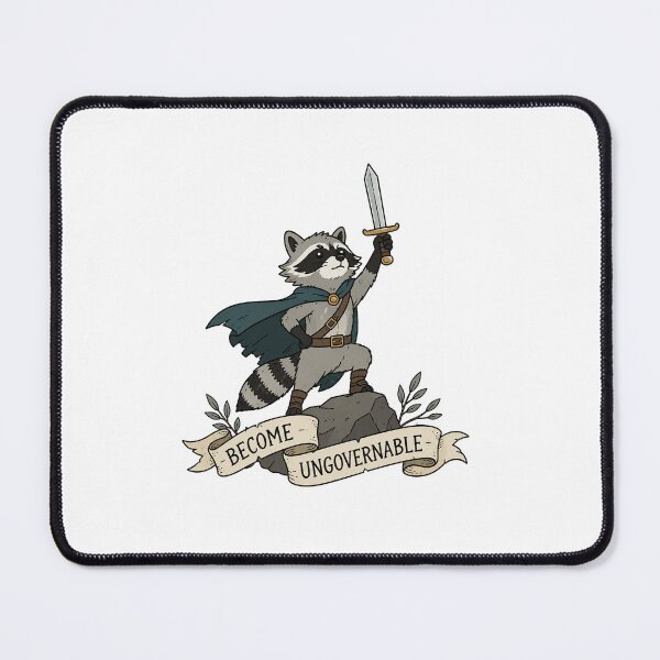 Item preview, Become Ungovernable Racoon designed and sold by Palchonst.