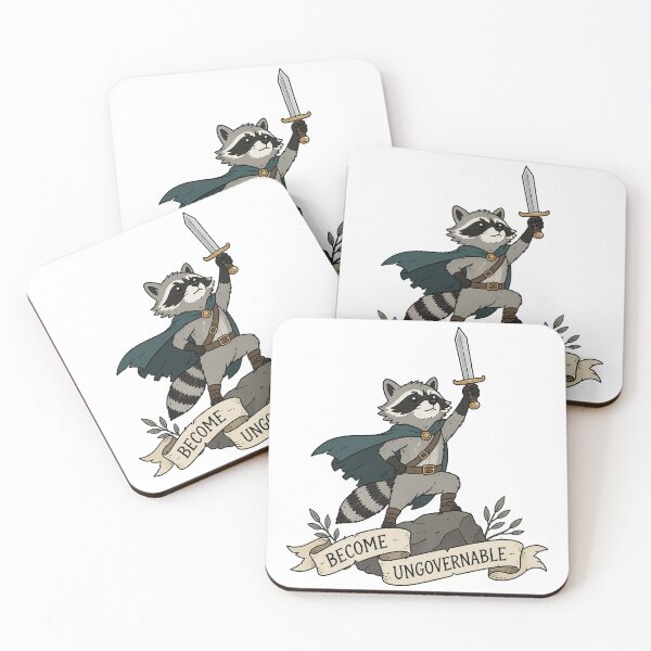 Item preview, Become Ungovernable Racoon designed and sold by Palchonst.