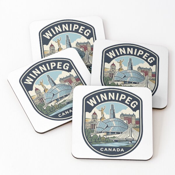 Item preview, Winnipeg Canada Vintage Travel Badge designed and sold by k3rstman1.