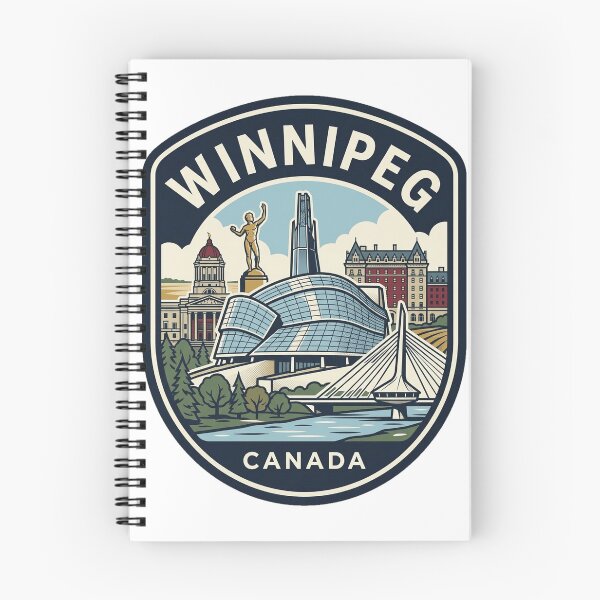 Item preview, Winnipeg Canada Vintage Travel Badge designed and sold by k3rstman1.