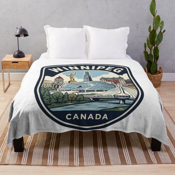 Item preview, Winnipeg Canada Vintage Travel Badge designed and sold by k3rstman1.