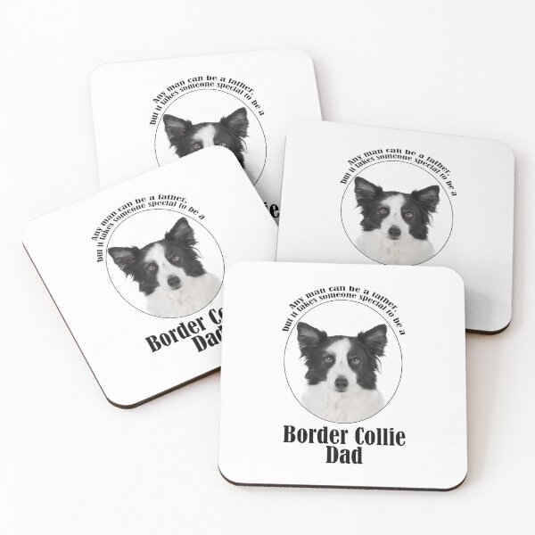 Item preview, Border Collie Dad Dog Portrait designed and sold by GiaoCalonas.