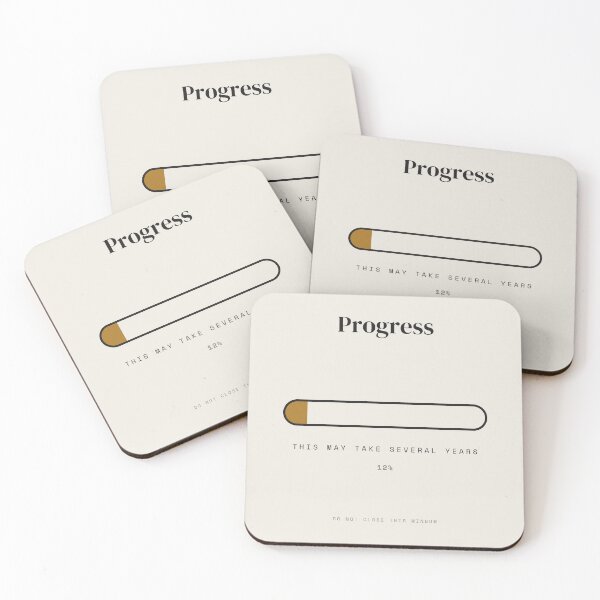 Item preview, Progress Bar 12 Percent Several Years designed and sold by besiwashere.