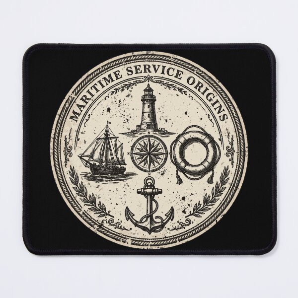 Item preview, Coast Guard Origins Vintage Maritime Heritage Design | American Service History designed and sold by Coasties.