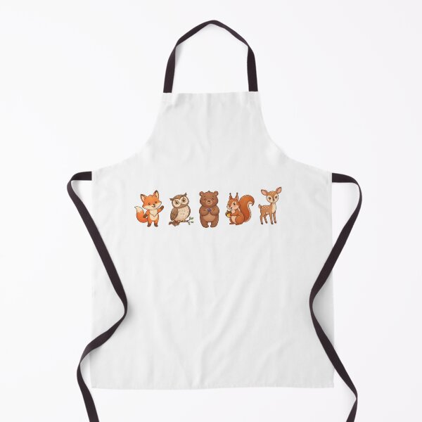 Item preview, Cute Forest Animals Fox Owl Bear Squirrel Deer Nature Aesthetic designed and sold by Rehnair.