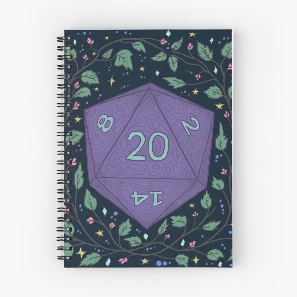 Item preview, Whimsical D20 designed and sold by leeleeandthebee.