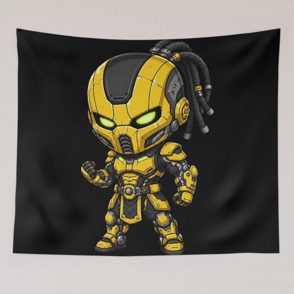 Item preview, Chibi Cyrax Mortal Kombat | MK Fanart designed and sold by bapupa.