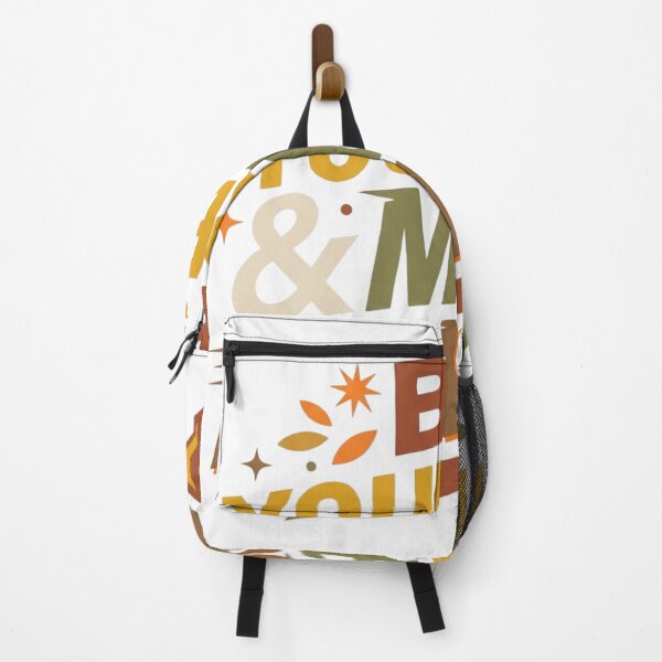 Item preview, Be Yourself And Move Forward Retro Motivational Typography Design designed and sold by EverBranz-stor.