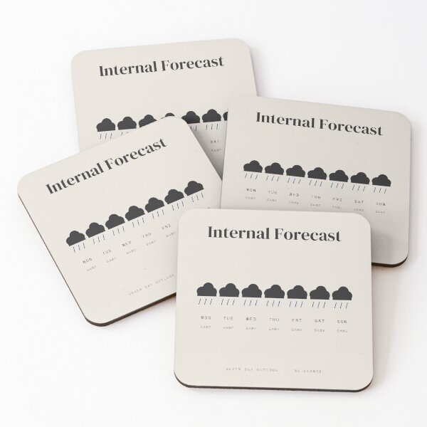 Item preview, Internal Forecast Seven Days The Same designed and sold by besiwashere.