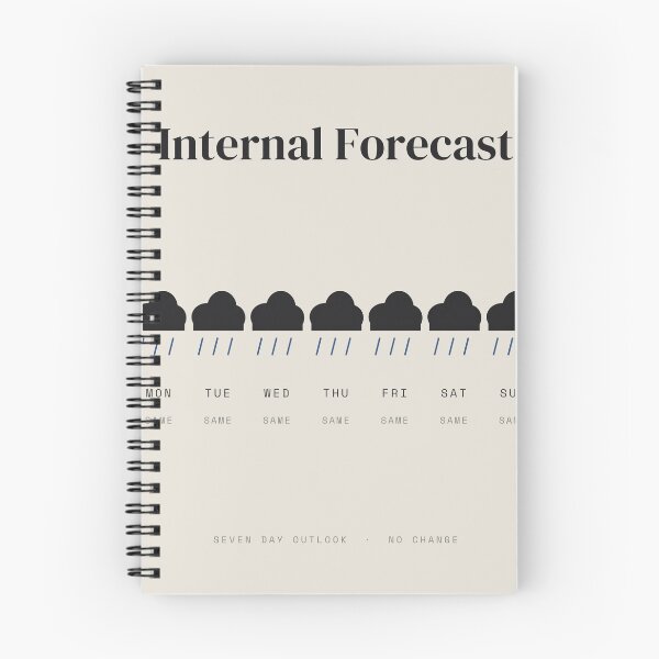 Item preview, Internal Forecast Seven Days The Same designed and sold by besiwashere.