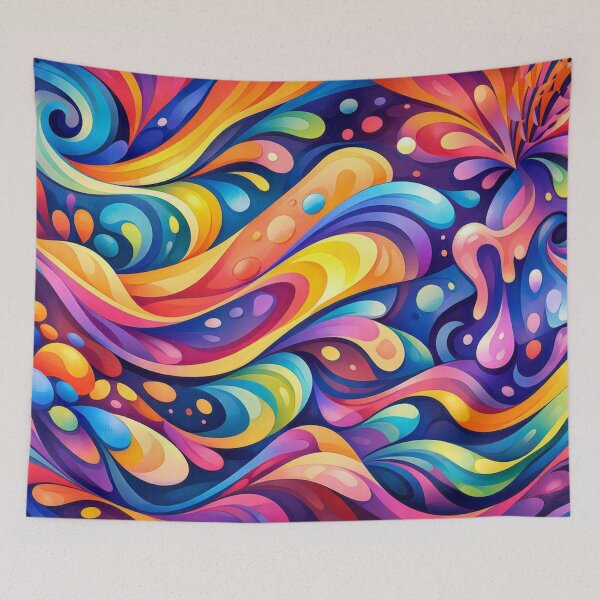 Item preview, A vibrant interplay of flowing forms designed and sold by Sigtrix.