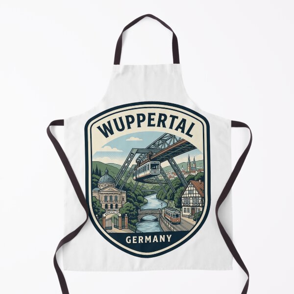Item preview, Vintage Wuppertal Germany Schwebebahn Travel Badge designed and sold by k3rstman1.