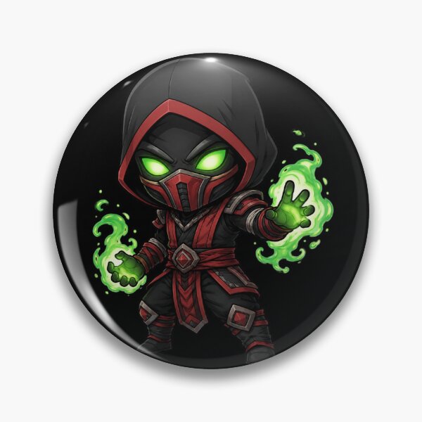 Item preview, Chibi Ermac Mortal Kombat | MK Fanart designed and sold by bapupa.