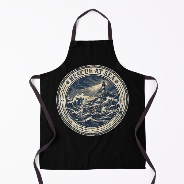 Item preview, Rescue at Sea Vintage Maritime Heritage Design | Historic Ocean Rescue designed and sold by Coasties.