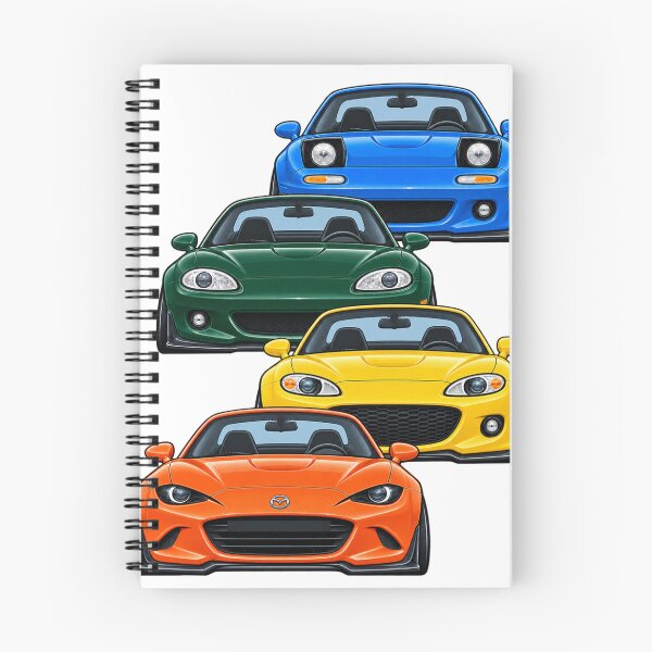 Item preview, Miata Generations designed and sold by MyYata.