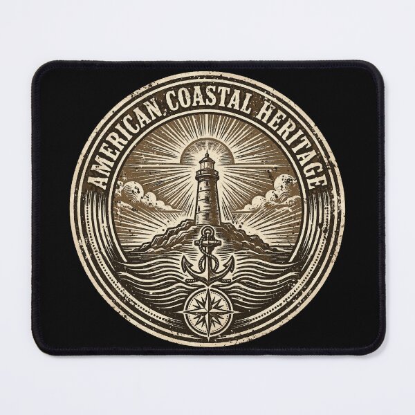 Item preview, American Coastal Heritage Vintage Maritime Design | Sea Service Americana designed and sold by Coasties.