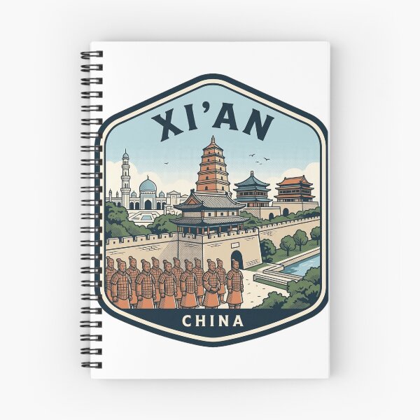 Item preview, Xi'an China Terracotta Warriors Vintage Travel Badge designed and sold by k3rstman1.