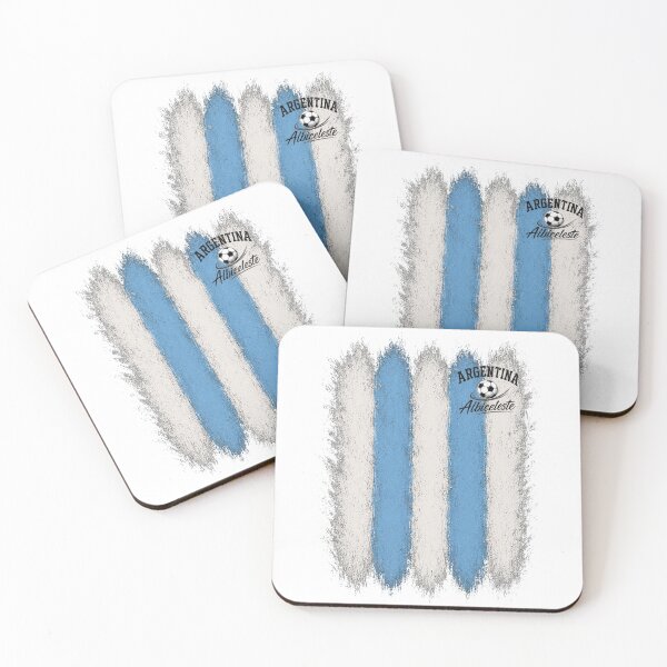 Item preview, Argentina Albiceleste Vintage Stripe Pride designed and sold by rygenr8.