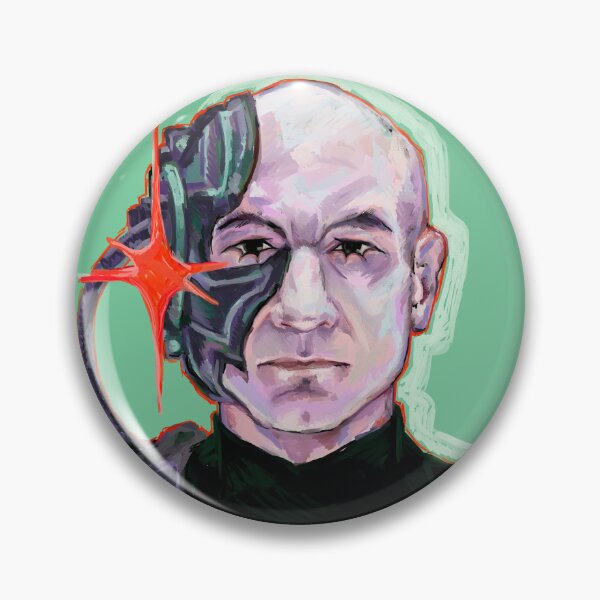 Item preview, picard borg designed and sold by cole-doodles.