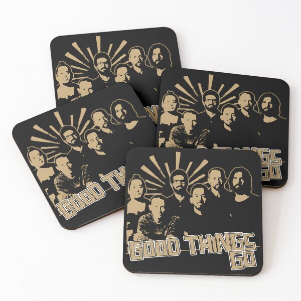 Item preview, Good Things Go Inspirational Positive Vintage Typography designed and sold by JasmiWalter.