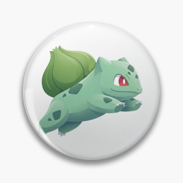 Item preview, Bulbasaur jump illustration designed and sold by mackartist.